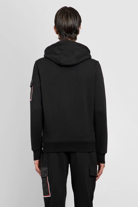 Moncler men's black zip hoodie - 3