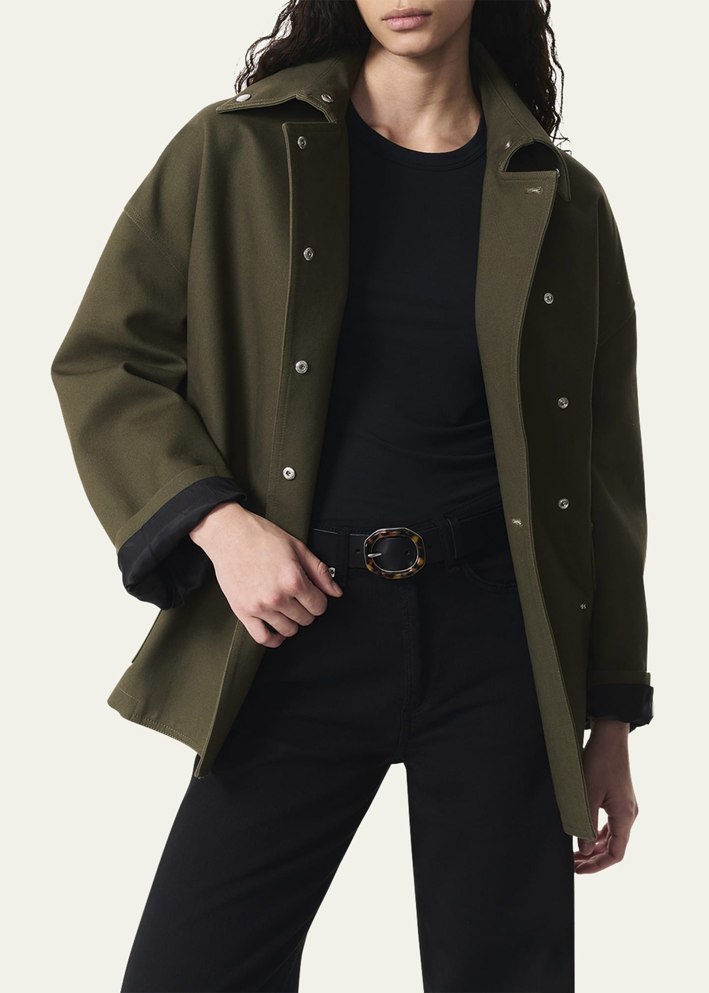 Rue Belted Cotton Jacket - 4