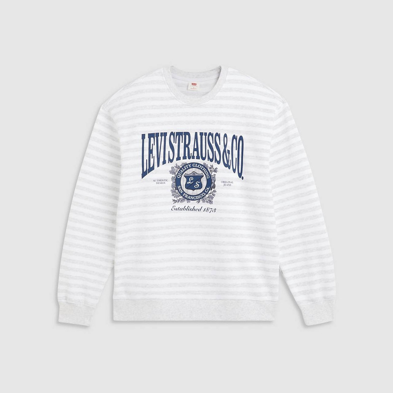 RELAXED GRAPHIC CREWNECK SWEATSHIRT 1