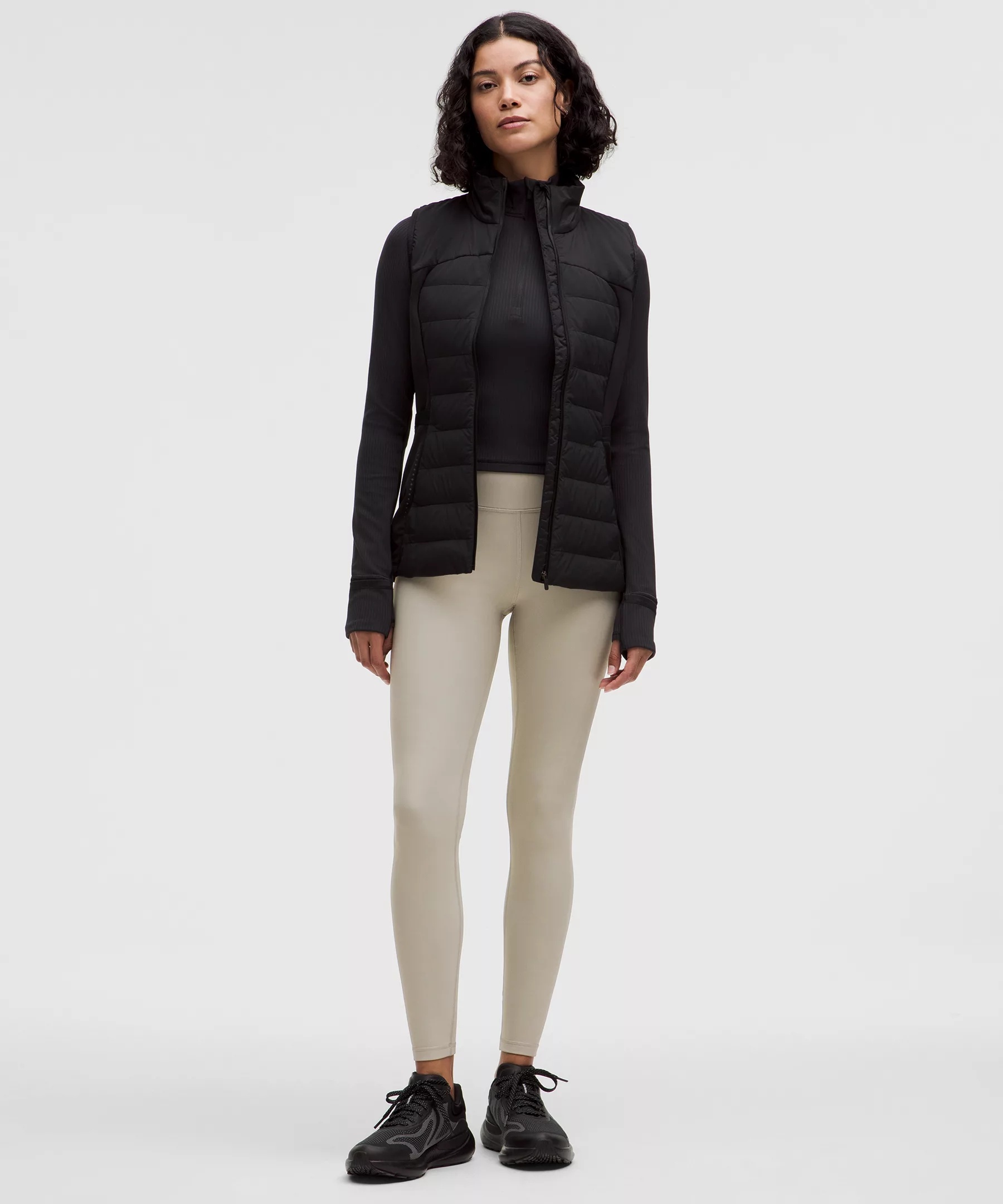 Fleece High-Rise Running Tight 28" - 2