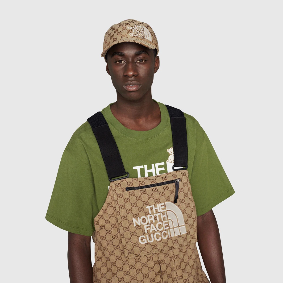 手元在庫！GUCCI×THE NORTH FACE★オーバーオール Gucci x The North Faces Overalls Green Men's - US