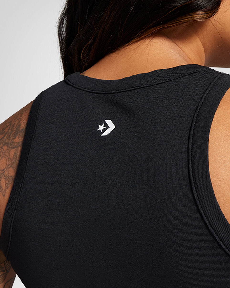 High Neck Knit Tank Top - 4