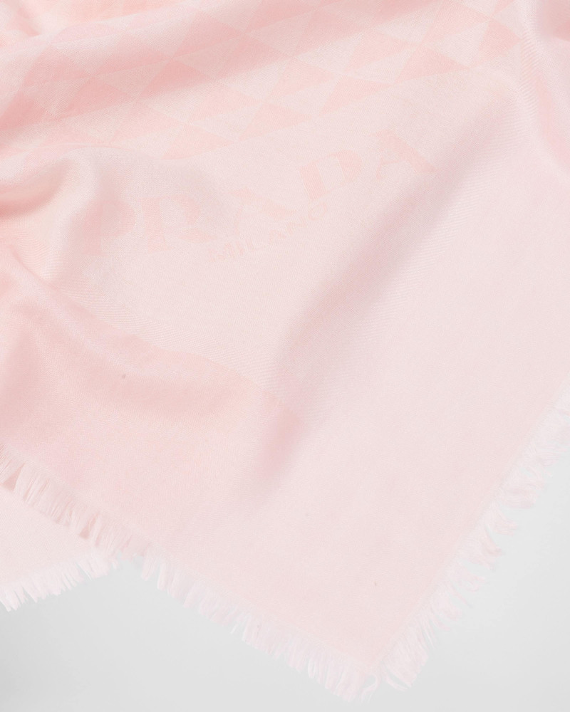 Prada Wool and silk scarf outlook