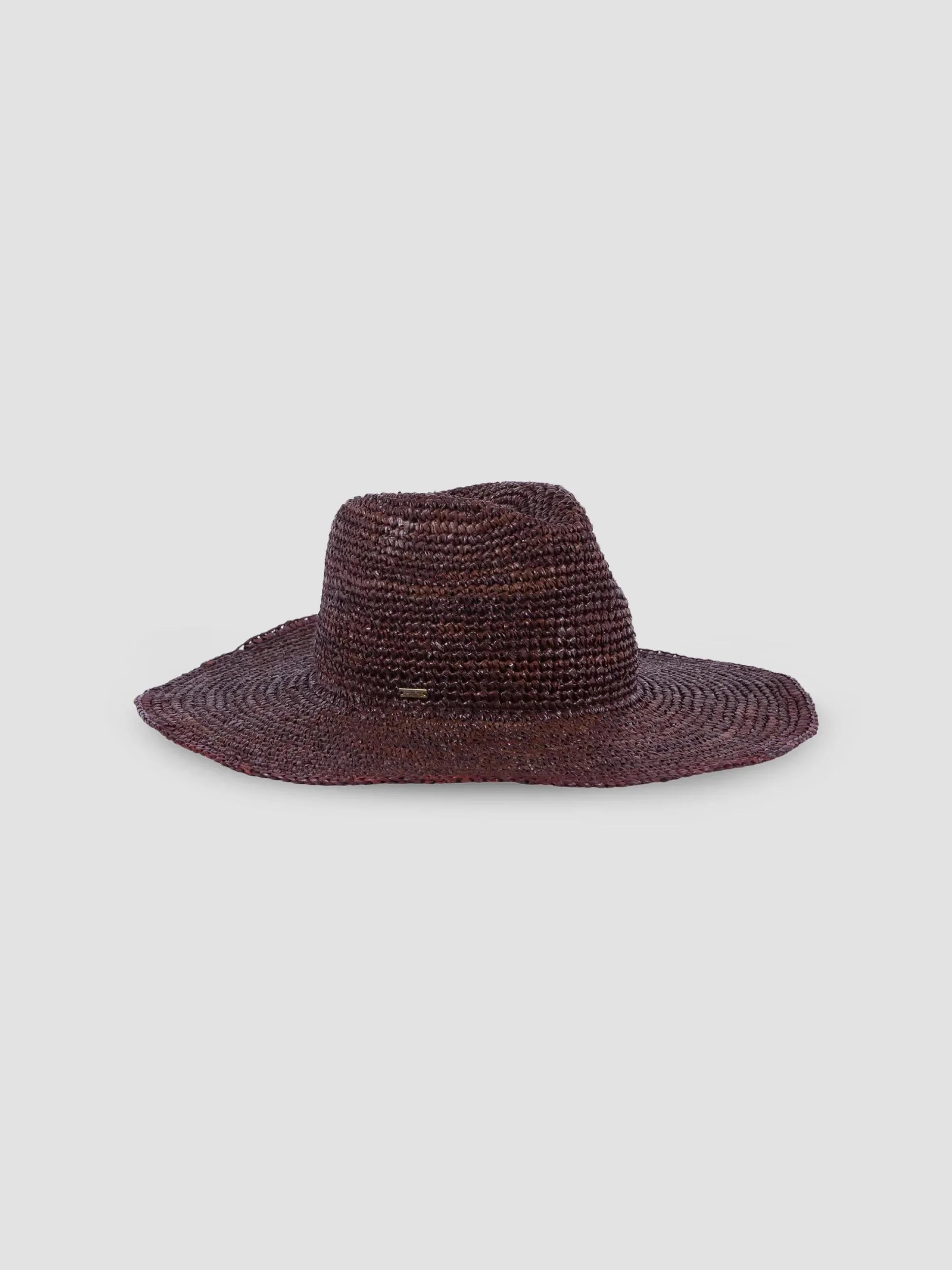 Women's Emmanuelle Wide Brim Fedora - Espresso - 1
