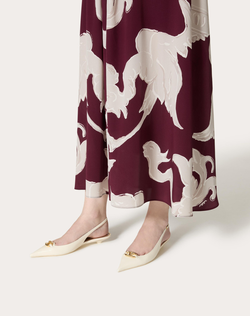 Valentino THE BOLD EDITION VLOGO CALFSKIN SLINGBACK BALLERINAS 20MM outlook