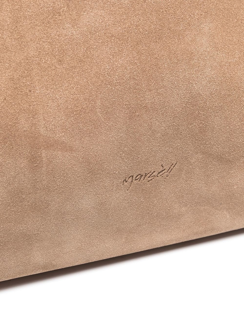 multi-strap suede tote - 4