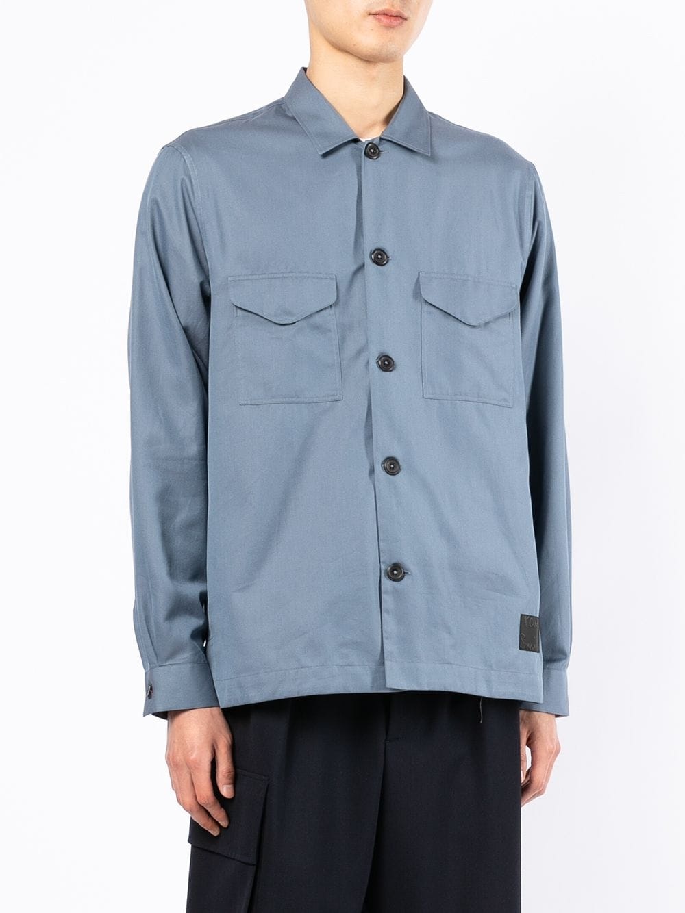 chest flap pocket shirt - 3