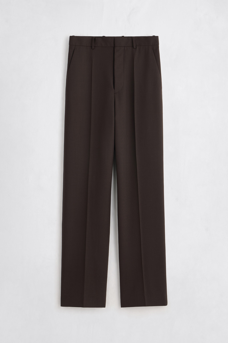 Wool Wide-Leg Trousers 6