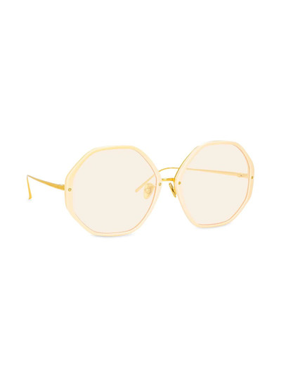 LINDA FARROW Alona C14 oversized sunglasses outlook