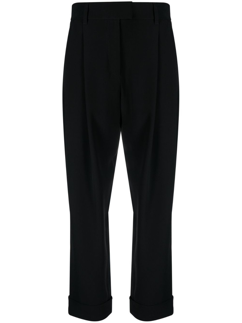 tapered high-waisted trousers 1