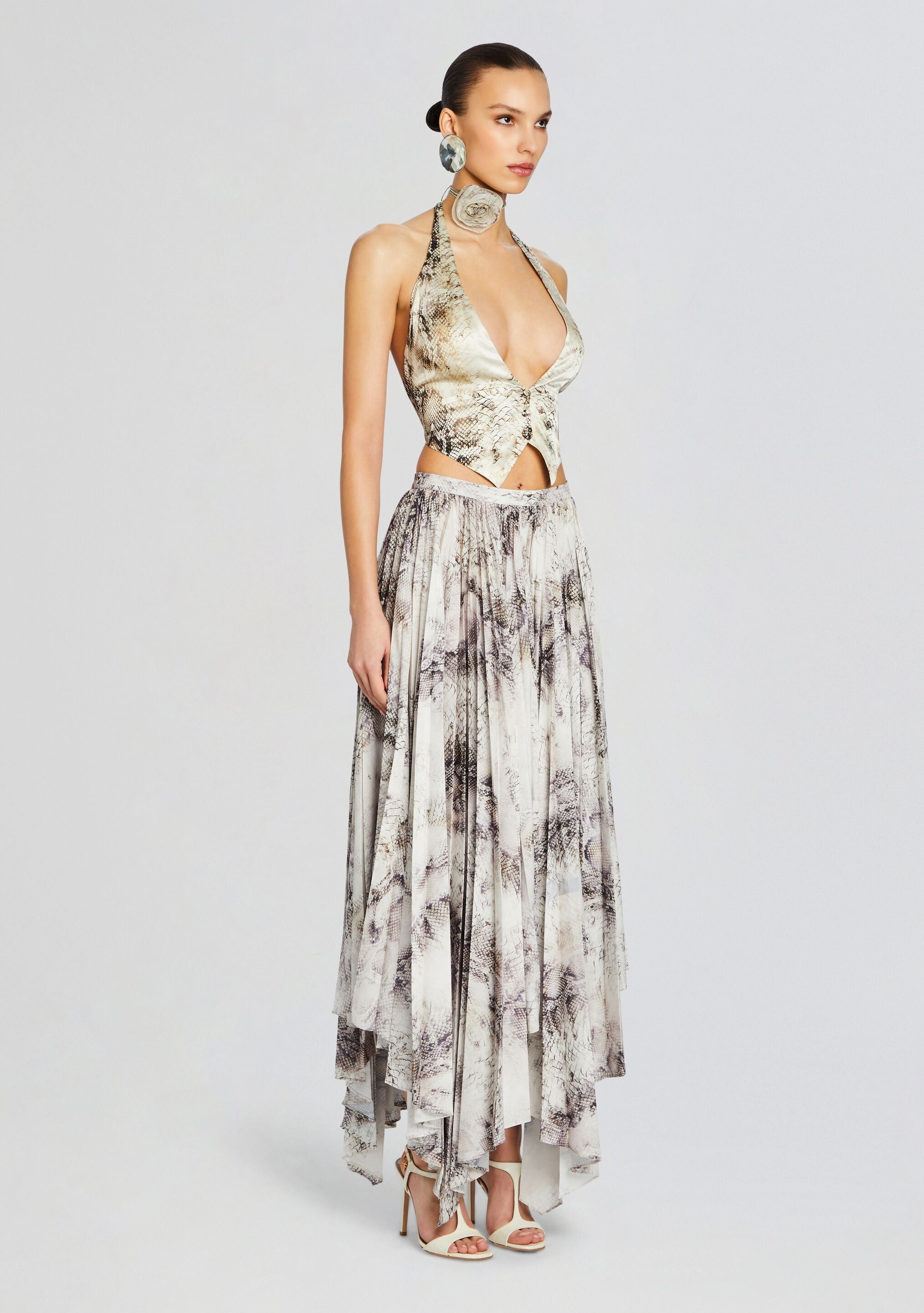 ROMY SILK VEST - 3