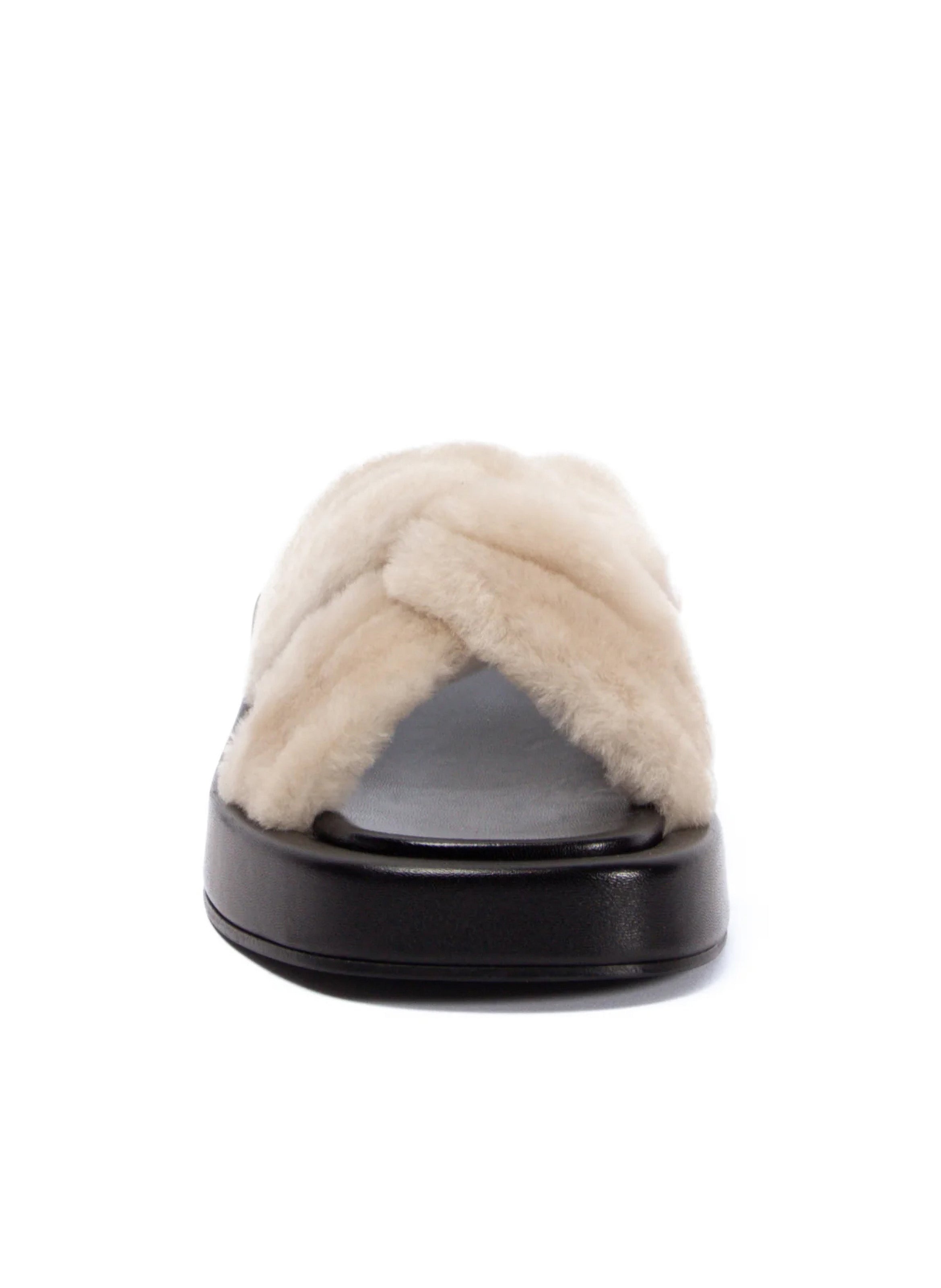 Tresse Shearling Black/ Beige - 4