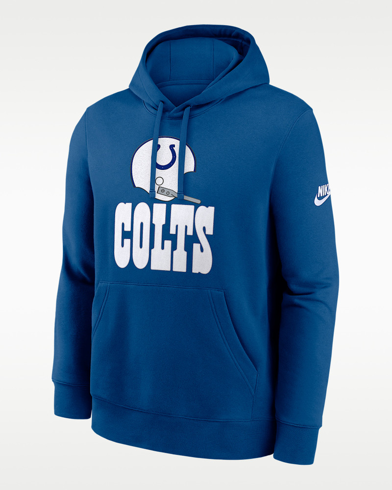 Indianapolis Colts Best Season Rewind Club Men's Nike NFL Pullover Hoodie 1