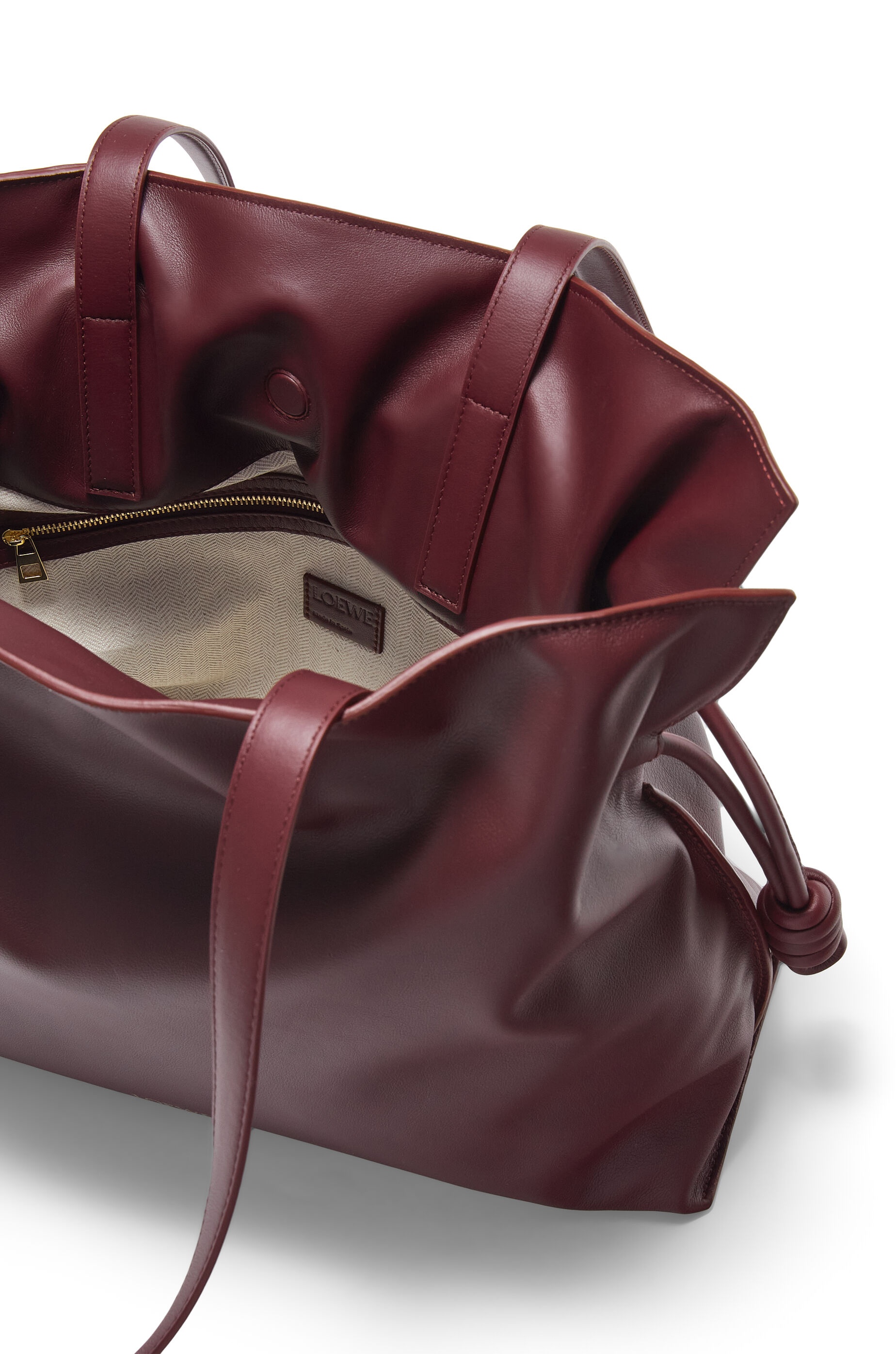 Large Flamenco clutch in nappa calfskin 4
