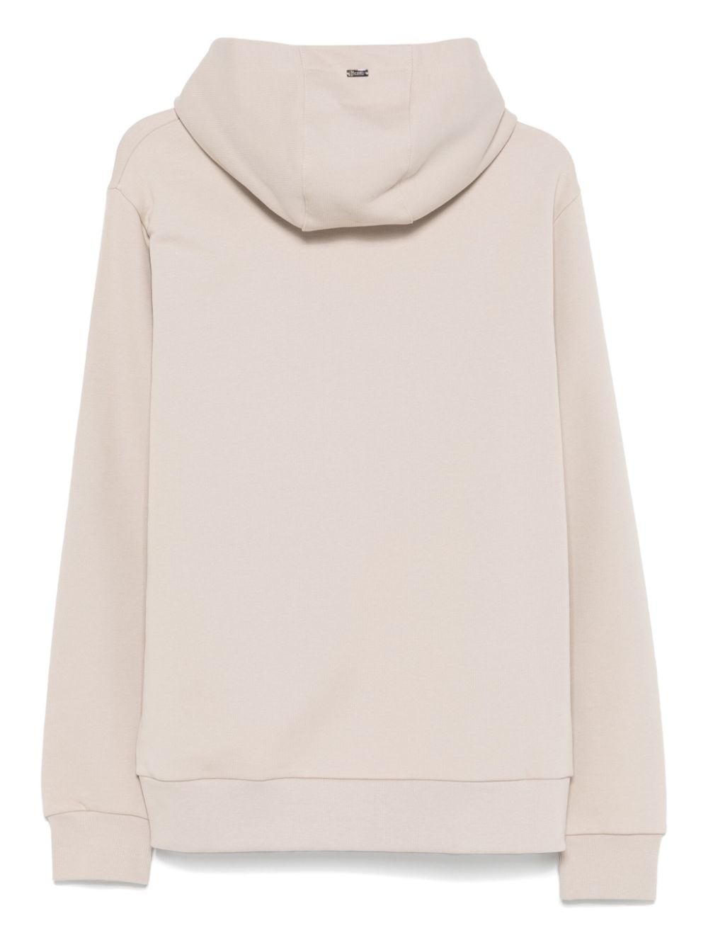 embroidered-logo hoodie - 3