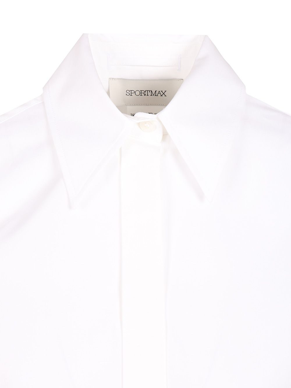 Poplin Shirt Shirts White - 4