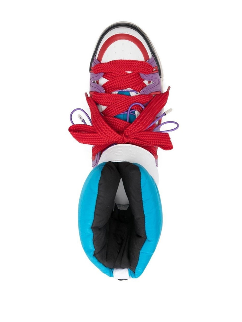 Puff quilted high-top sneakers 4