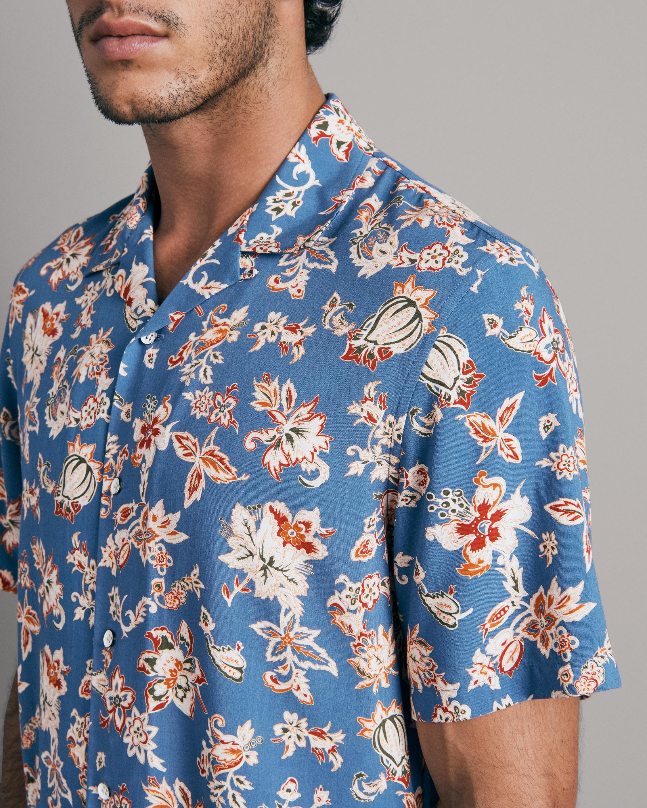 Printed Avery Viscose Shirt
Relaxed Fit Shirt - 5