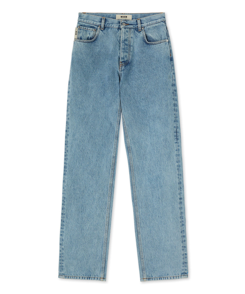 Sustainable denims from the MSGM Fantastic Green Capsule 1