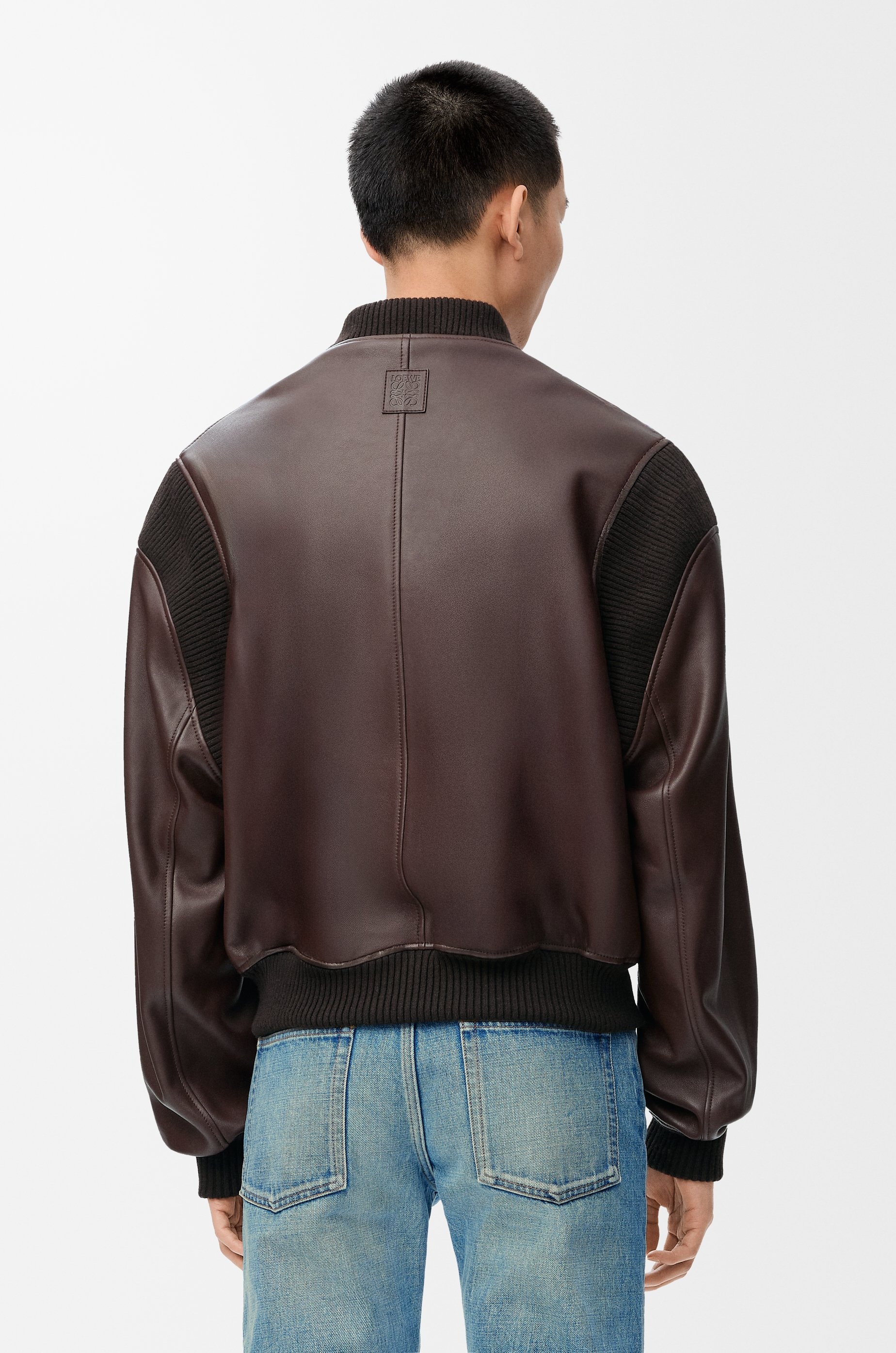 Bomber jacket in nappa lambskin - 4