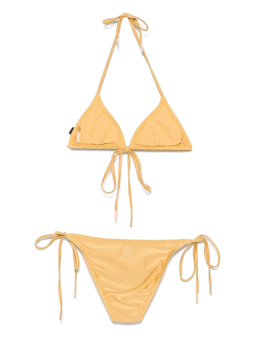 crystal-embellished bikini set - 2
