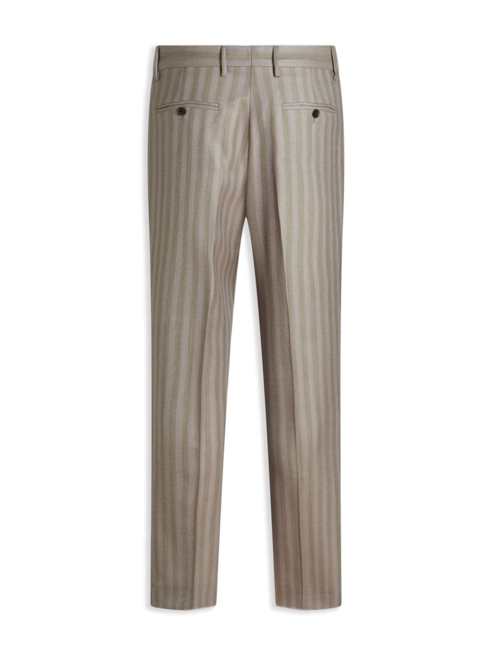 striped tailored trousers - 6