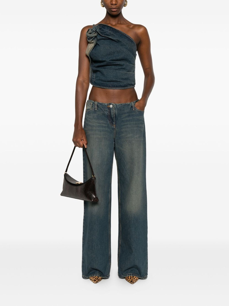 MAGDA BUTRYM draped asymmetric-neck top outlook