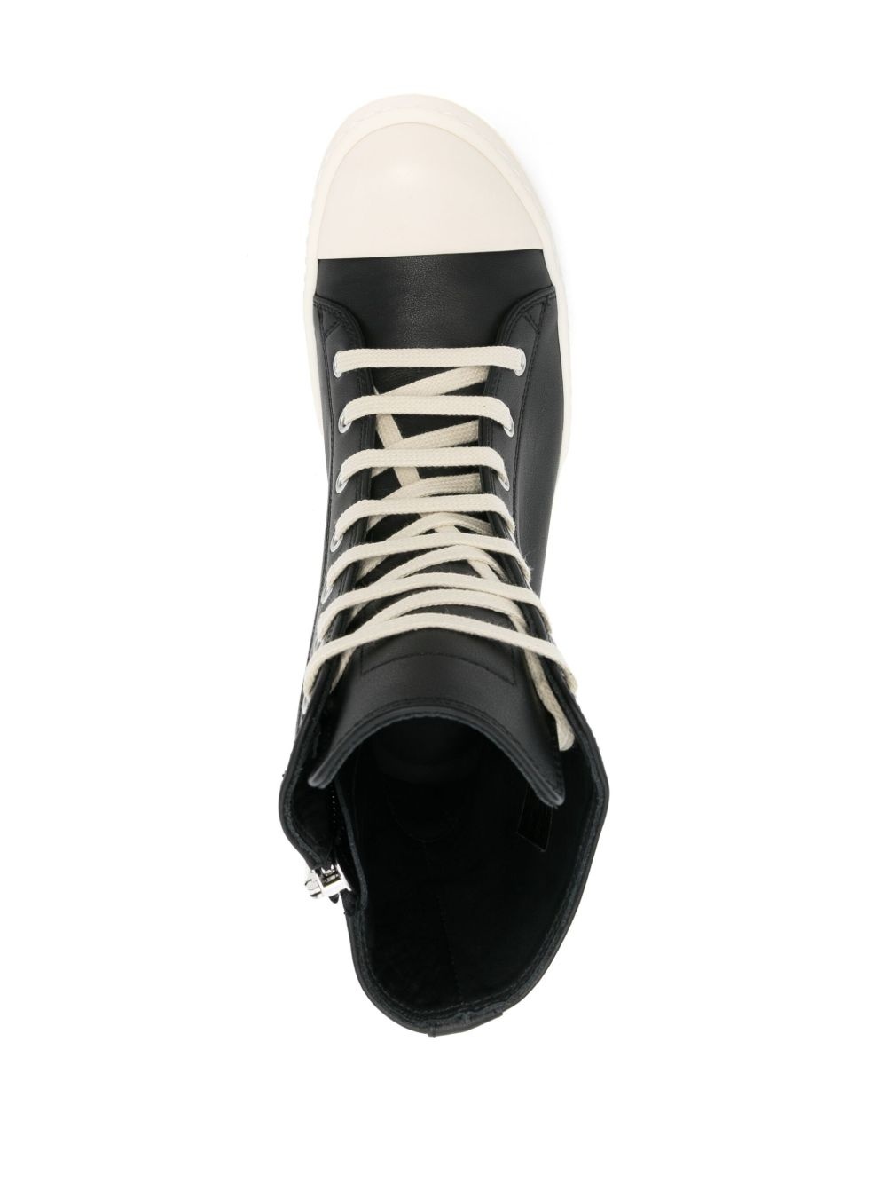 leather sneakers - 4