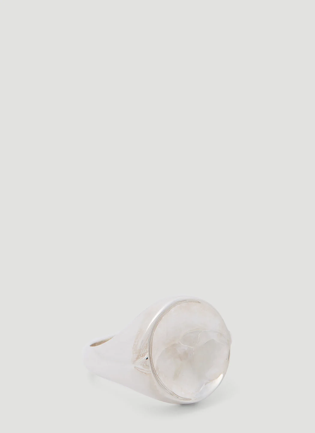 Bottega Veneta Men Sterling Silver Ring - 1