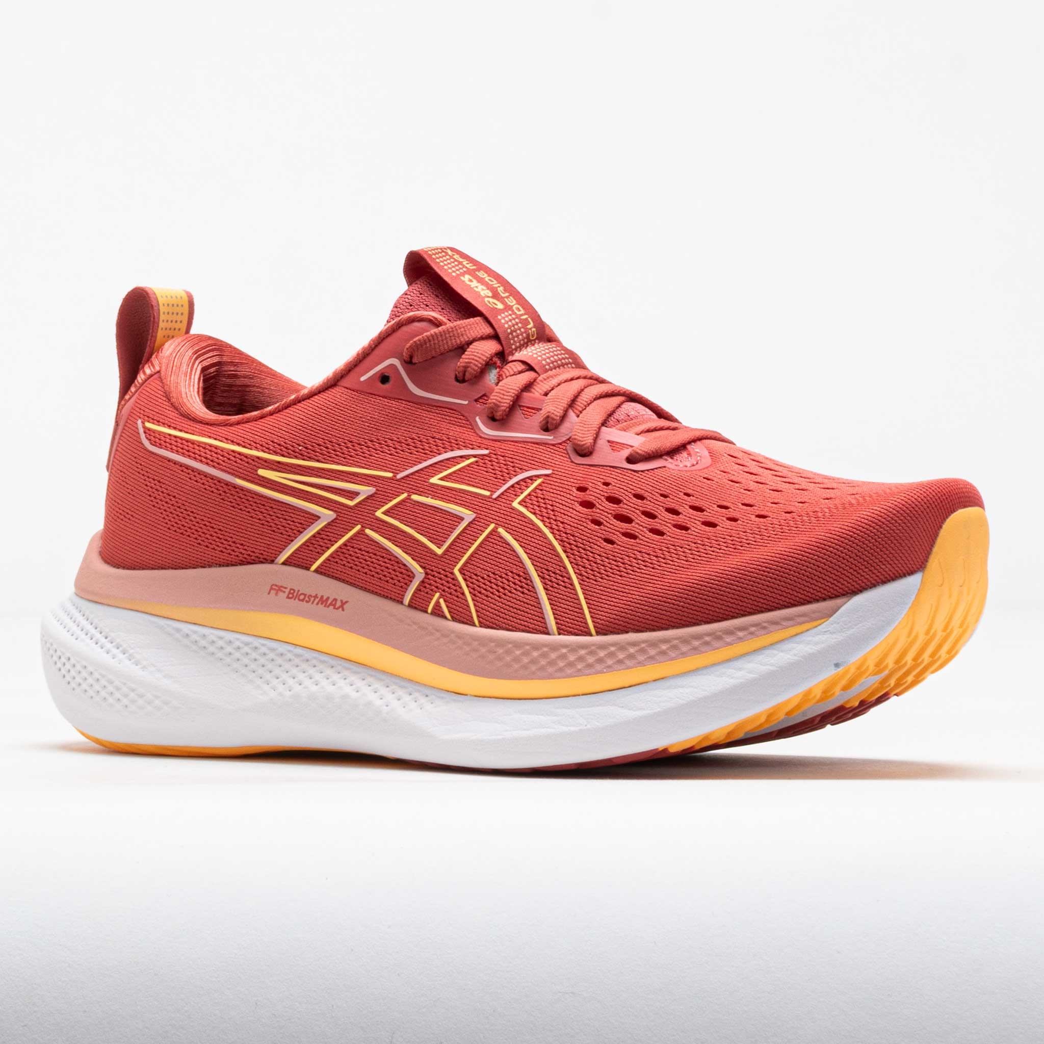 ASICS Glideride Max Women's Dark Pink Clay/Orange Glow - 5
