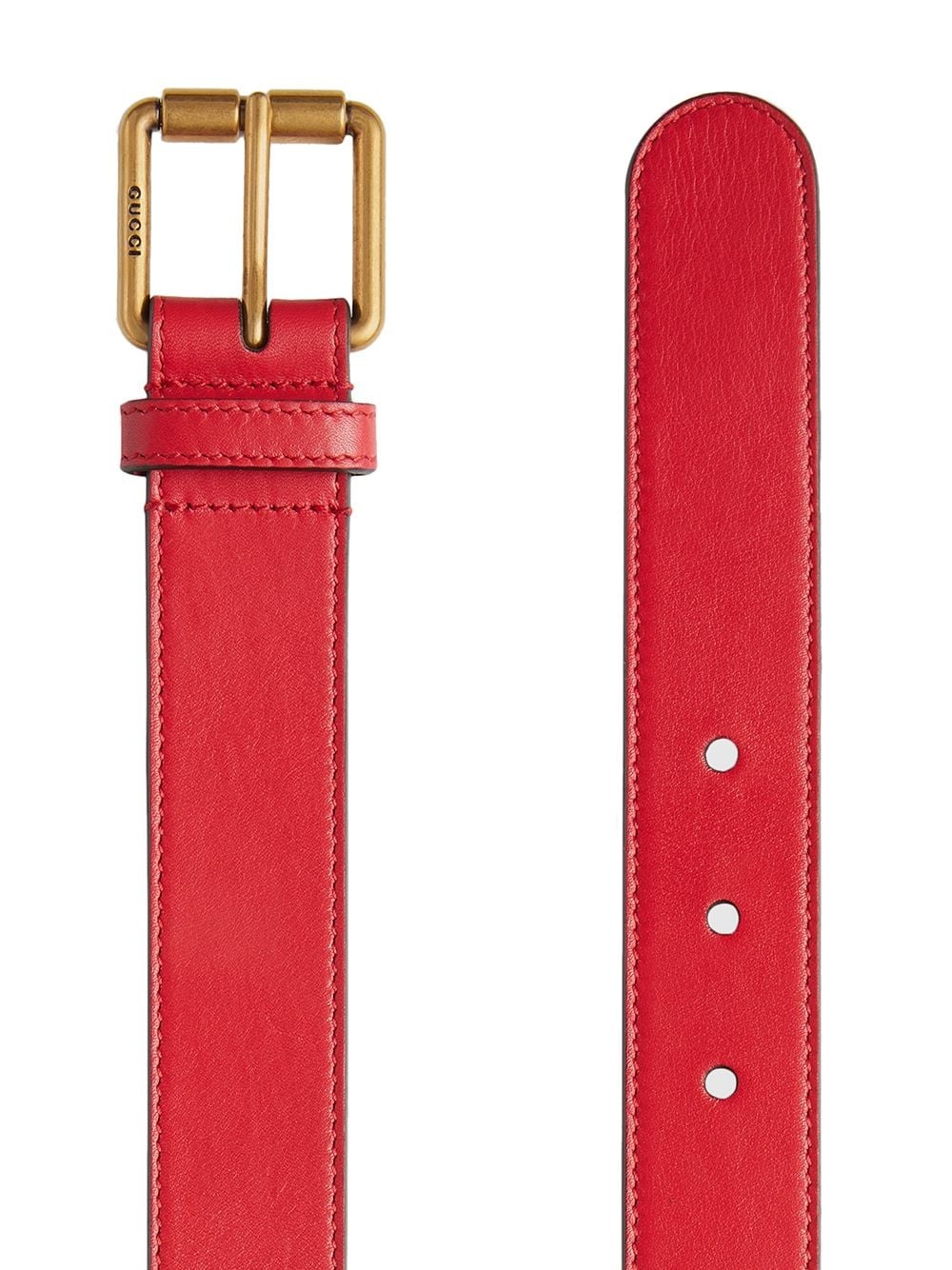 Leather belt with Horsebit - 3