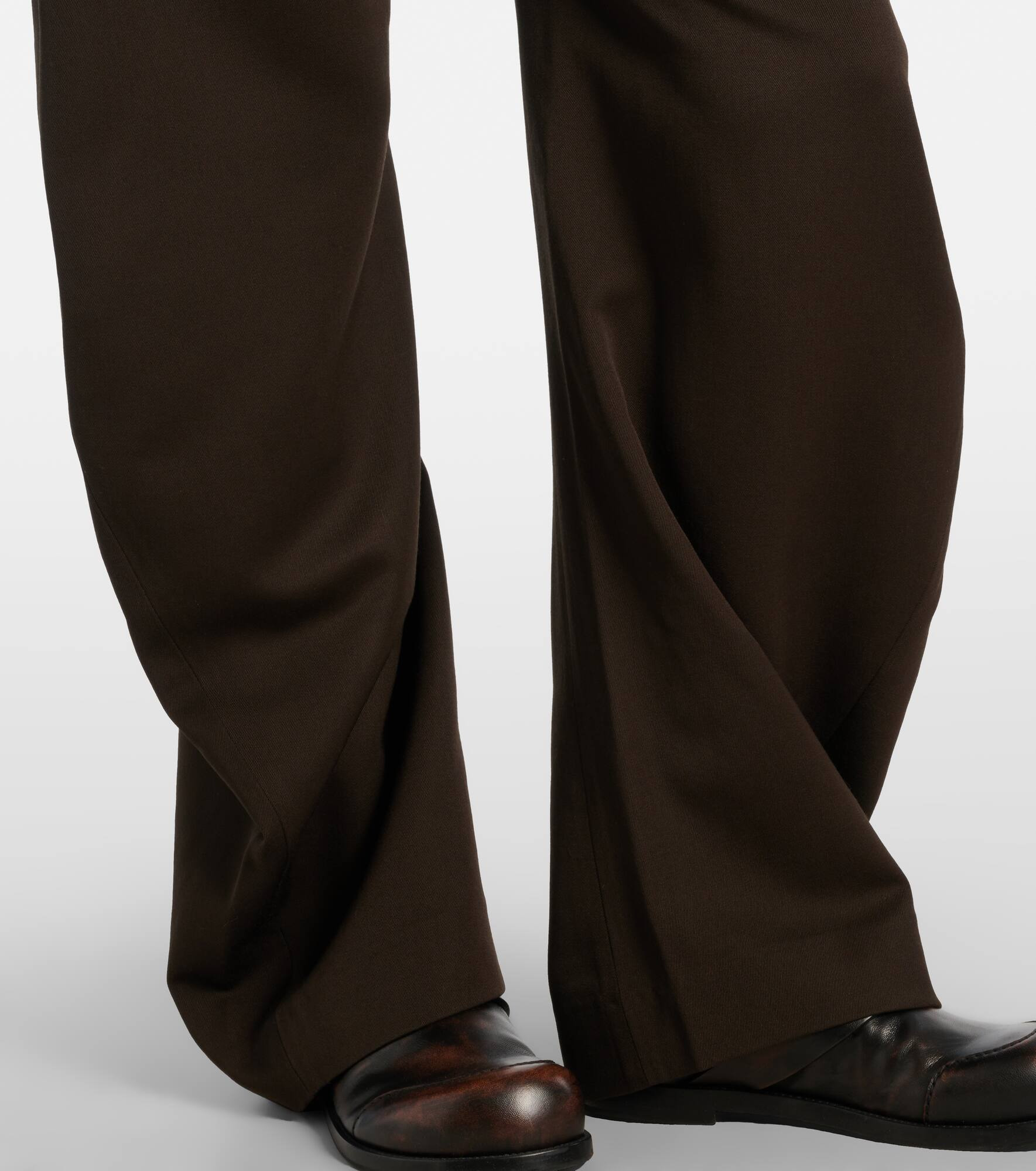 Patty wool wide-leg pants - 5