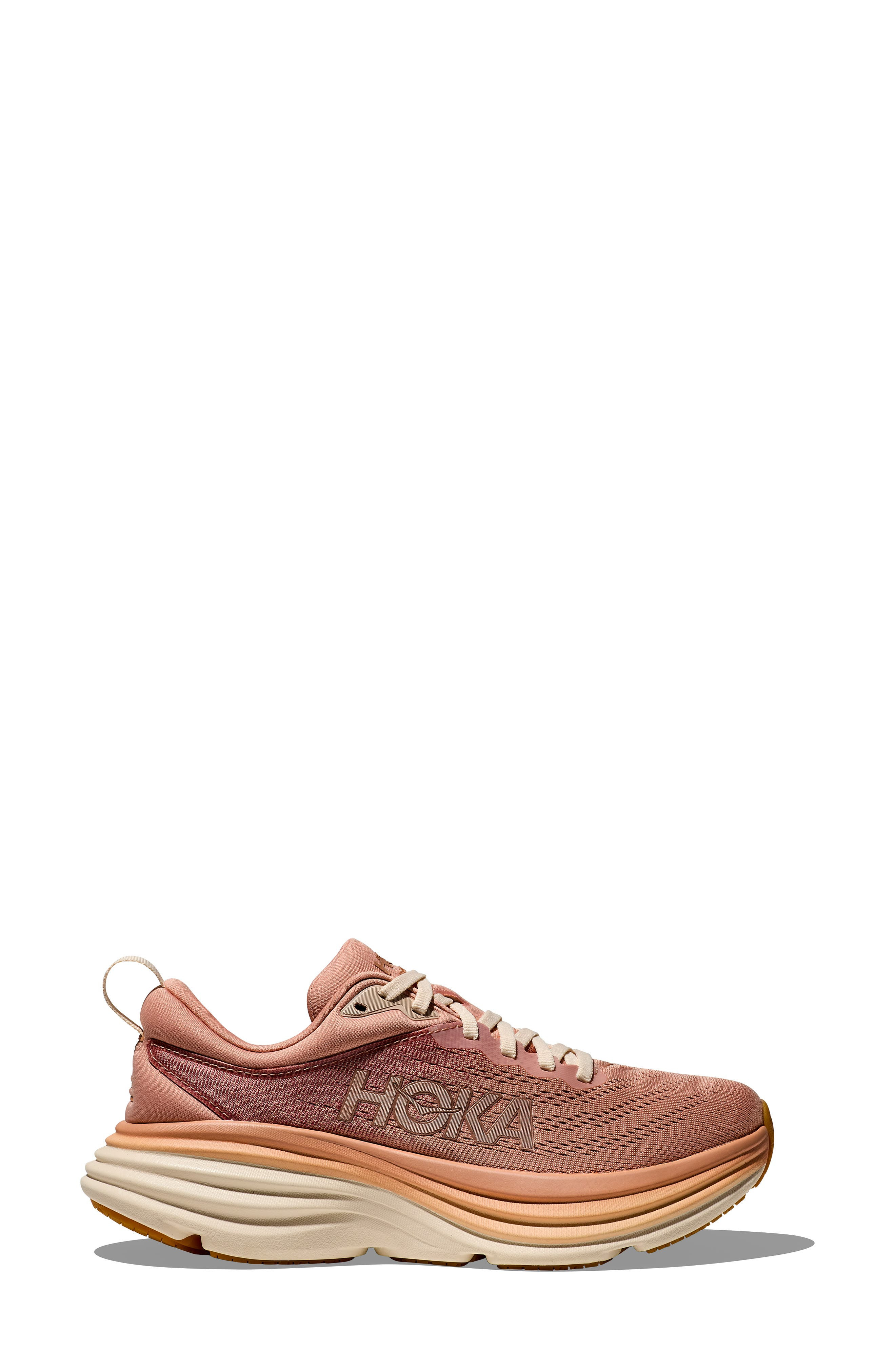 HOKA Bondi 8 Running Shoe in Sandstone /Cream at Nordstrom - 2