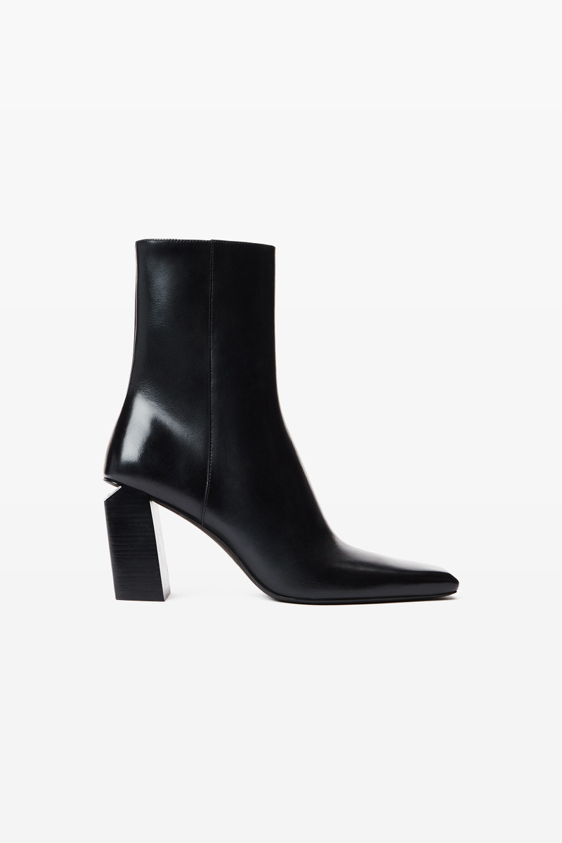 Toni 85mm Ankle Boot in Leather 1