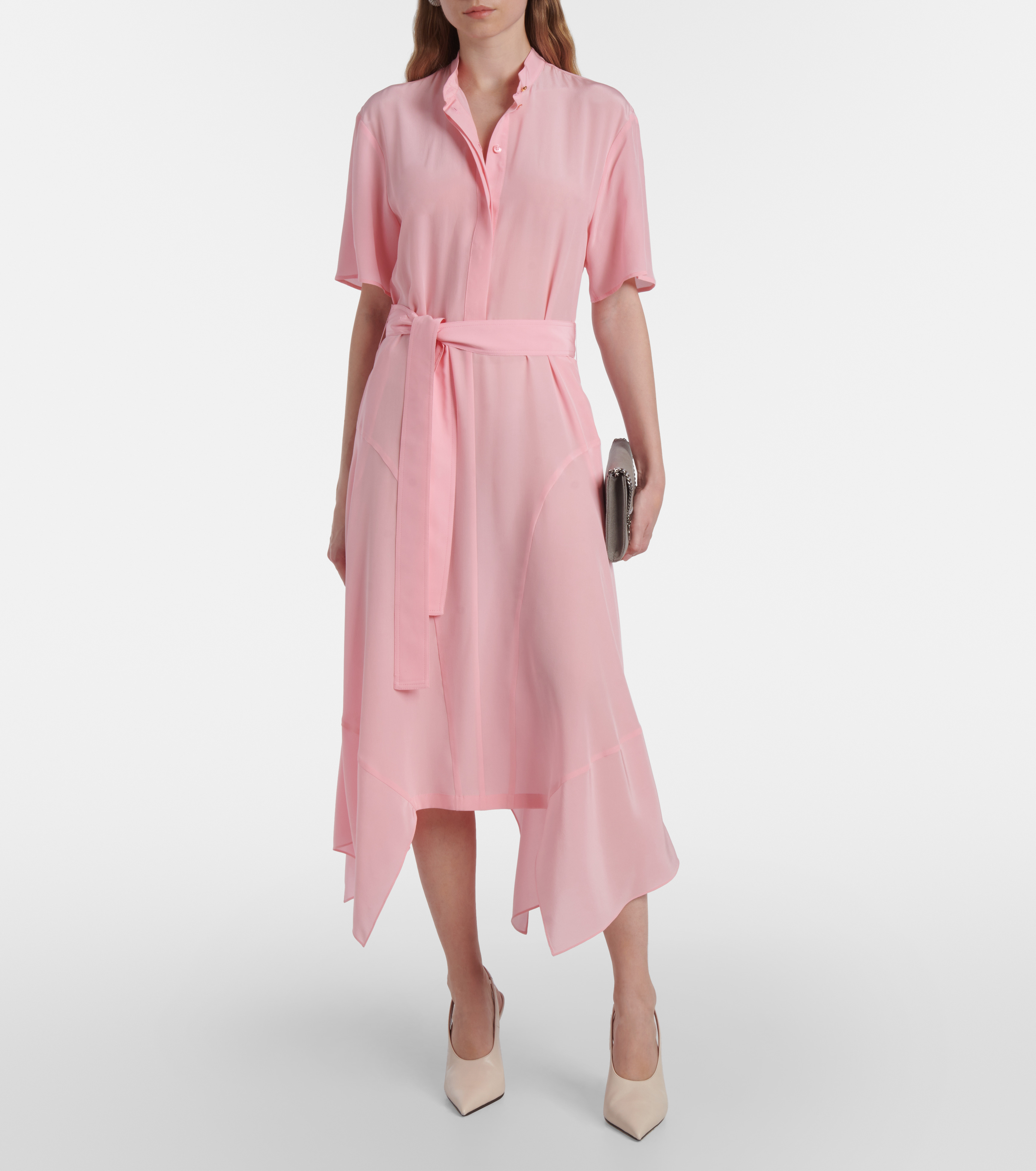 Iconic silk midi dress - 2