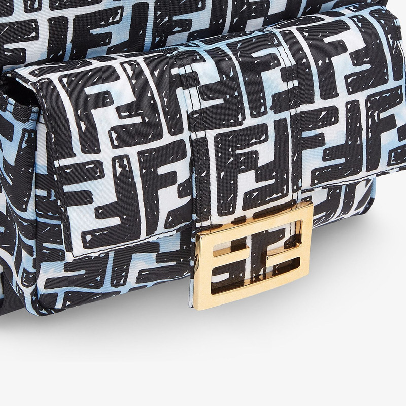 FF print nylon backpack 5