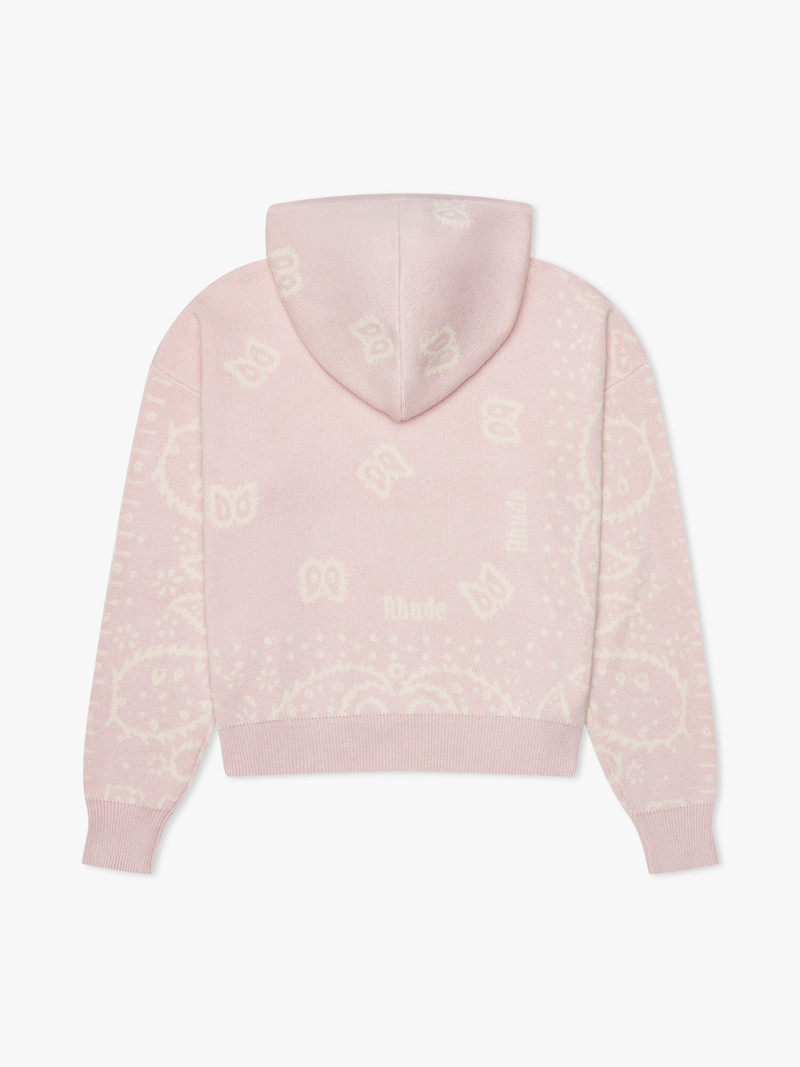 Rhude KNIT HOODIE outlook