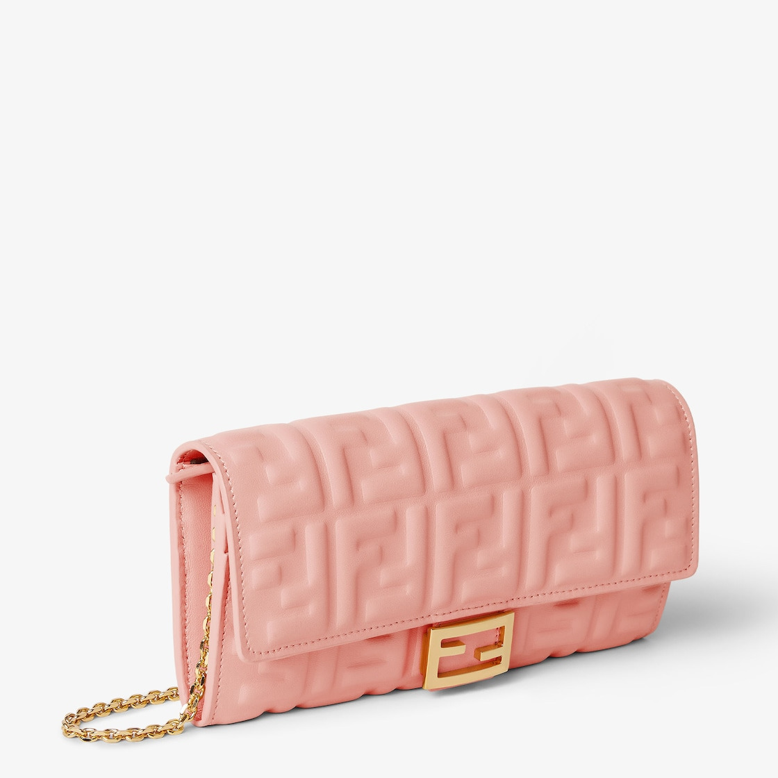 Baguette Continental Wallet With Chain - 2