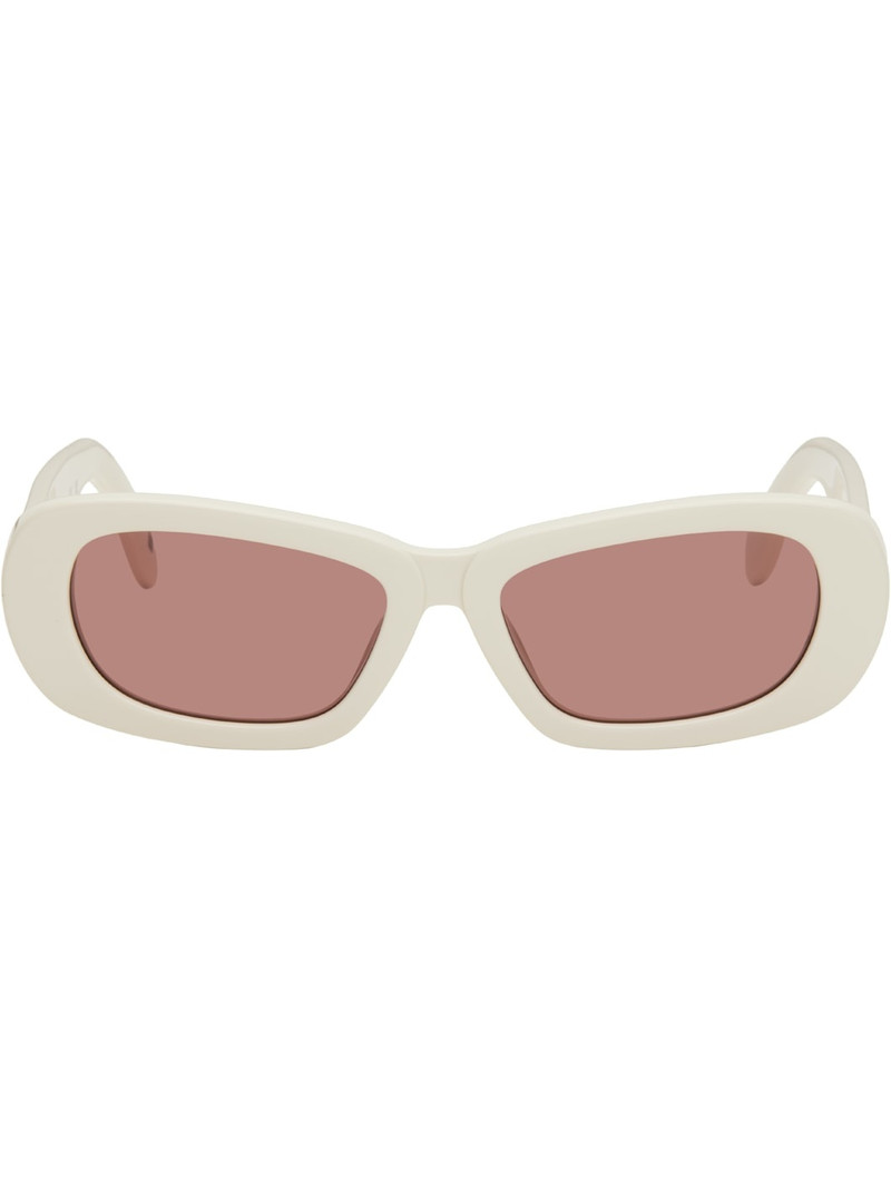 White Dana Sunglasses - 1