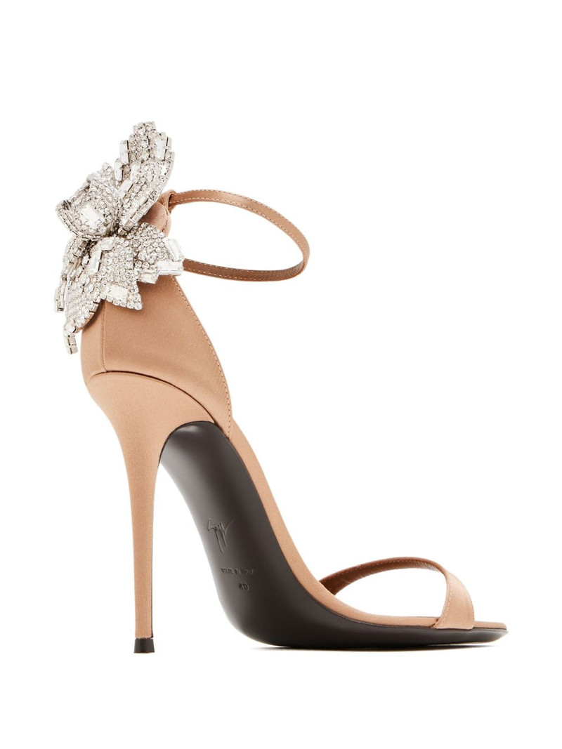 105mm embellished heeled sandals 4