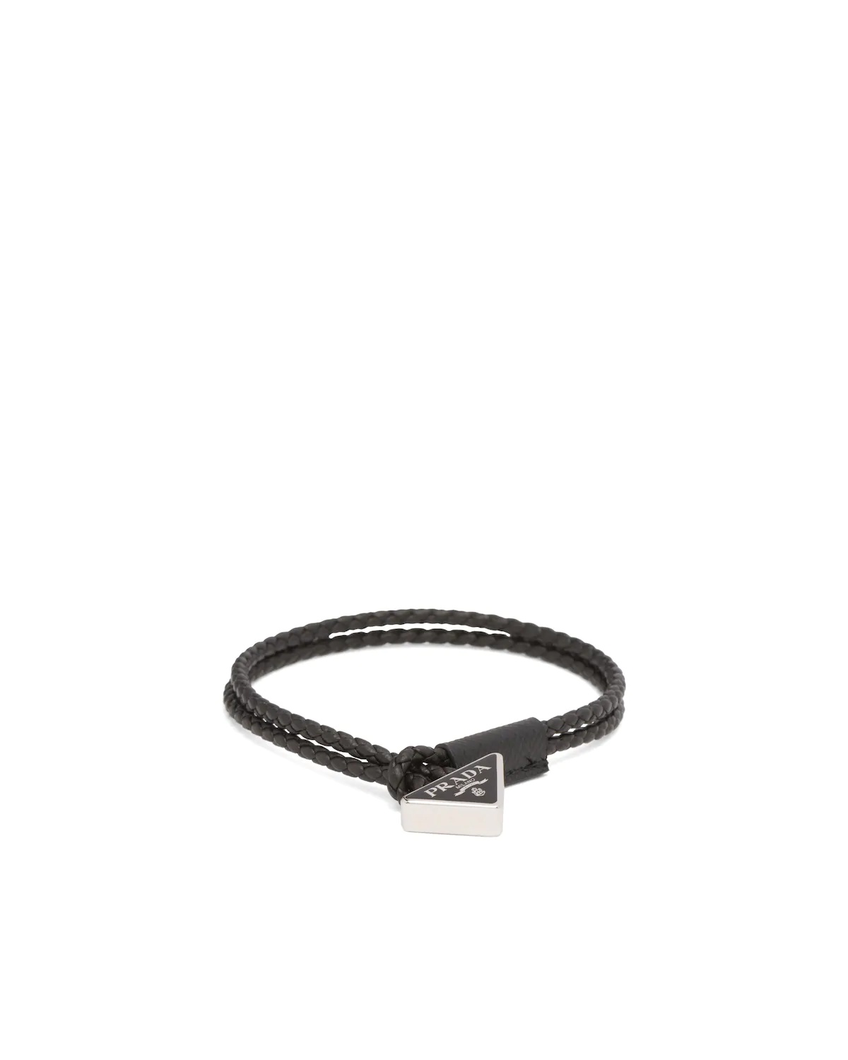 Braided Nappa Leather Bracelet - 1