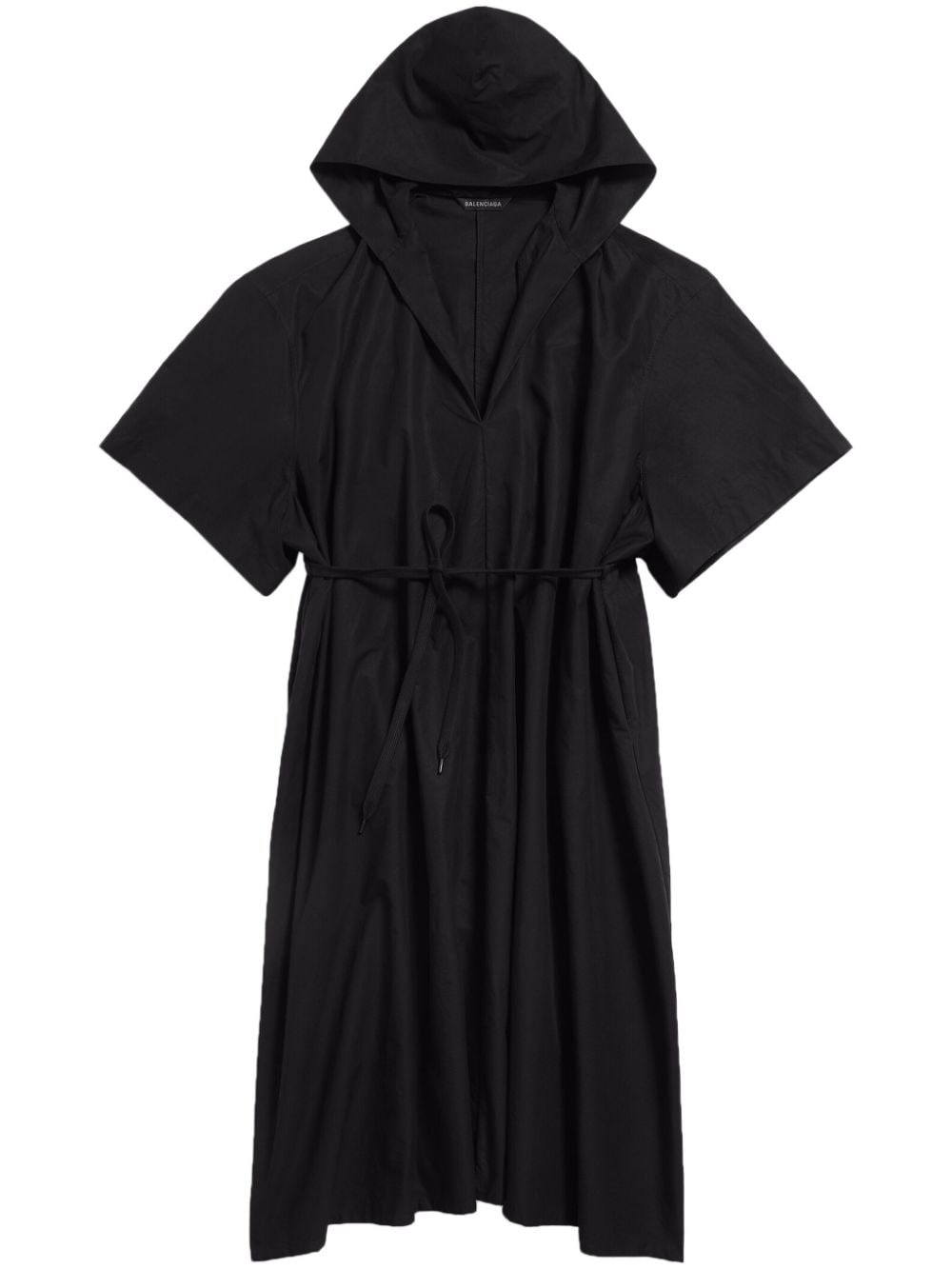 hooded oversized dress - 1