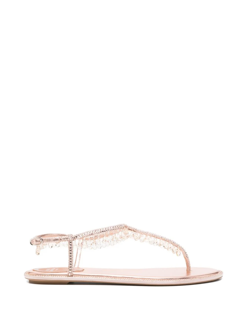 Chandelier crystal-embellished slingback sandals - 1