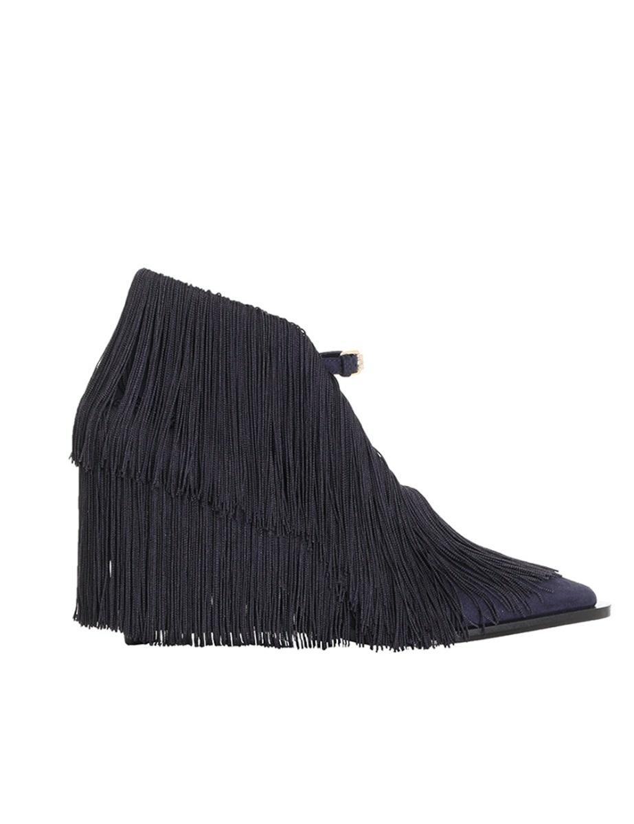 FRINGE ANKLE BOOT - 1