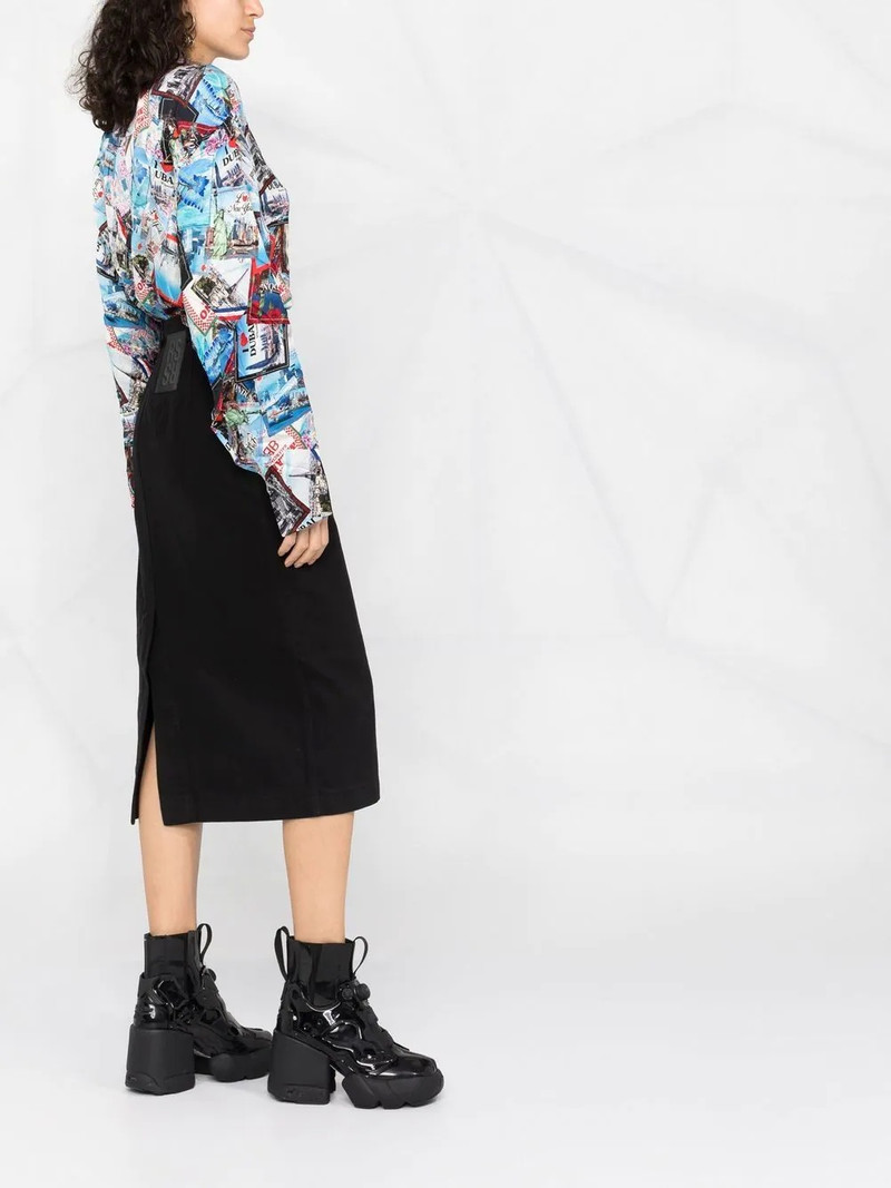 button-down midi skirt 4