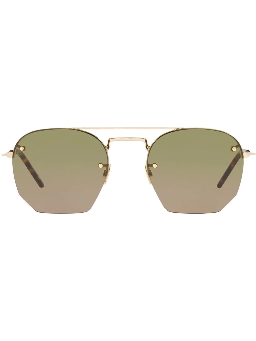 SL 422 rimless aviator sunglasses - 1