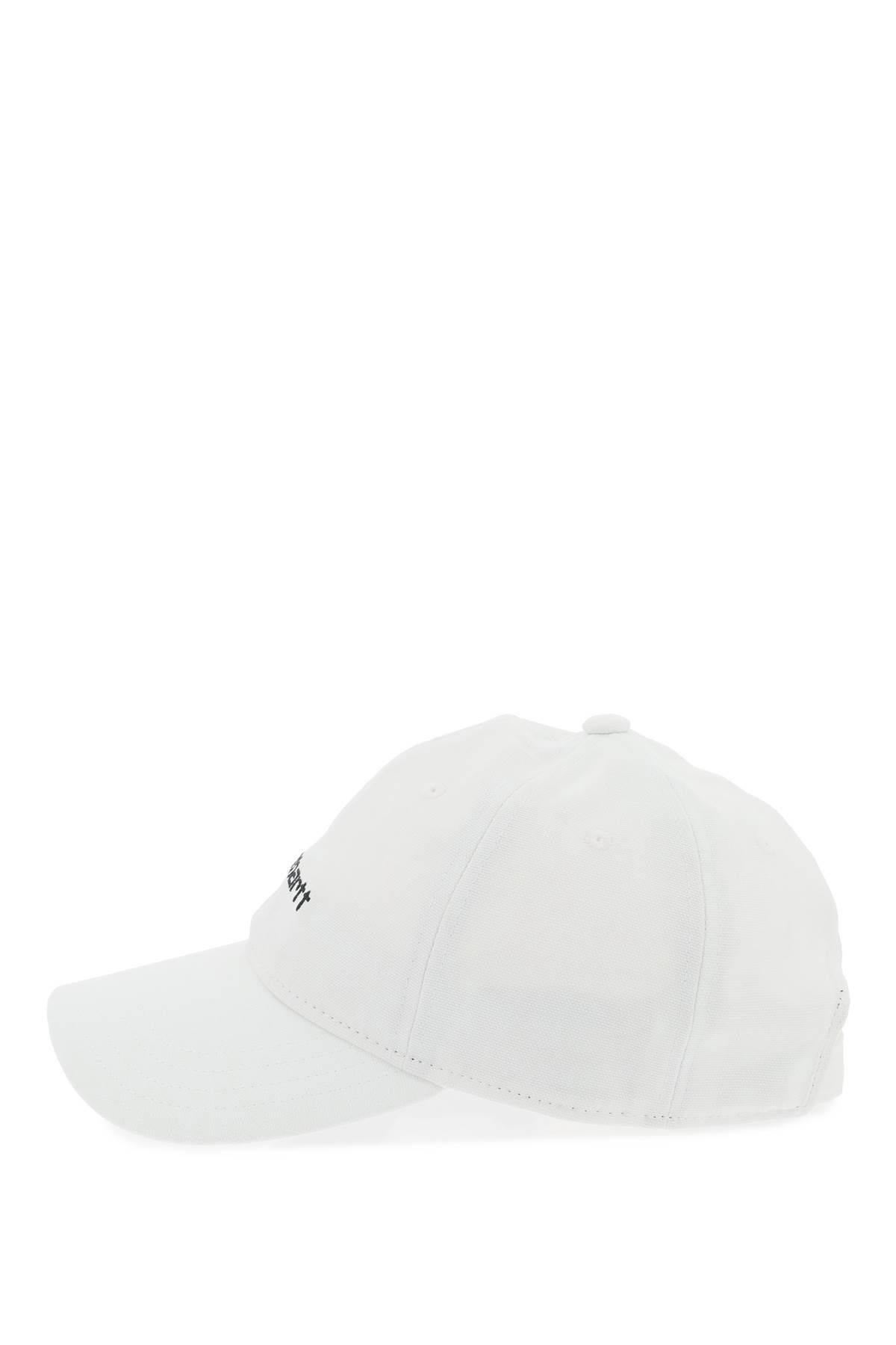 CANVAS SCRIPT BASEBALL CAP - 4
