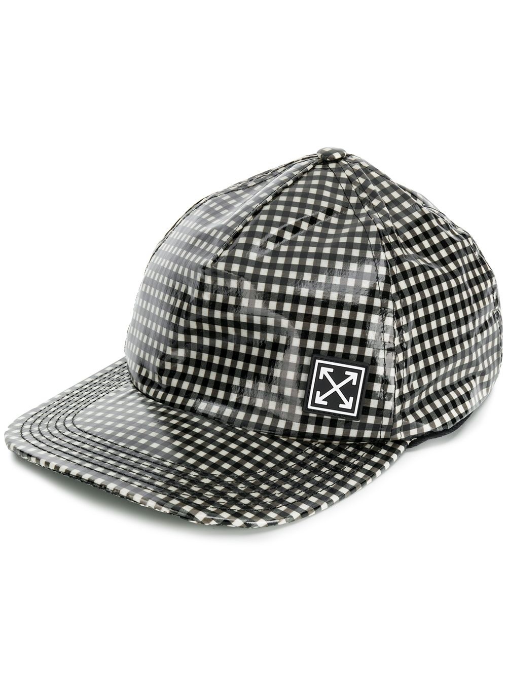 vichy print baseball cap - 1