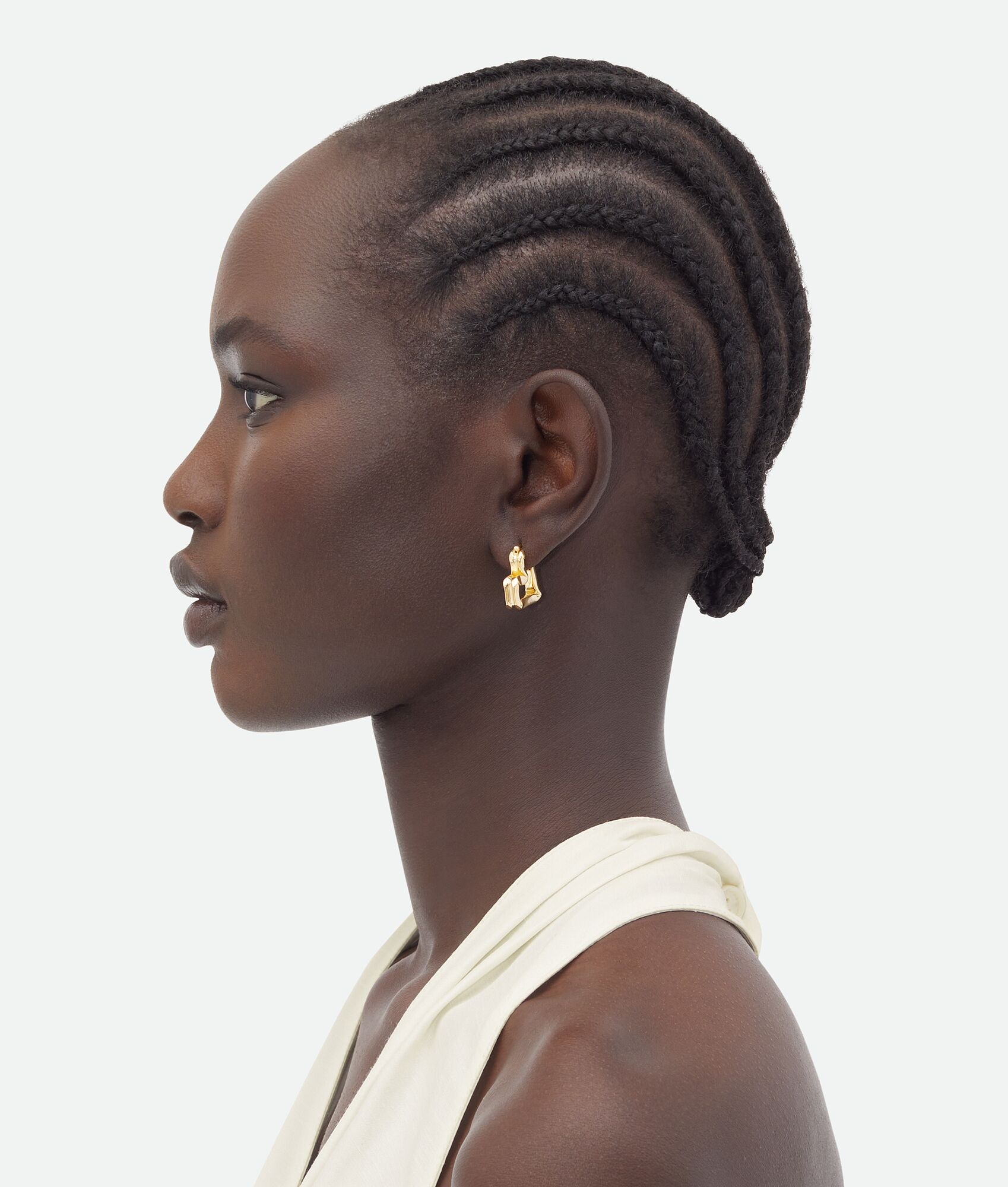 H Beam Earrings - 3