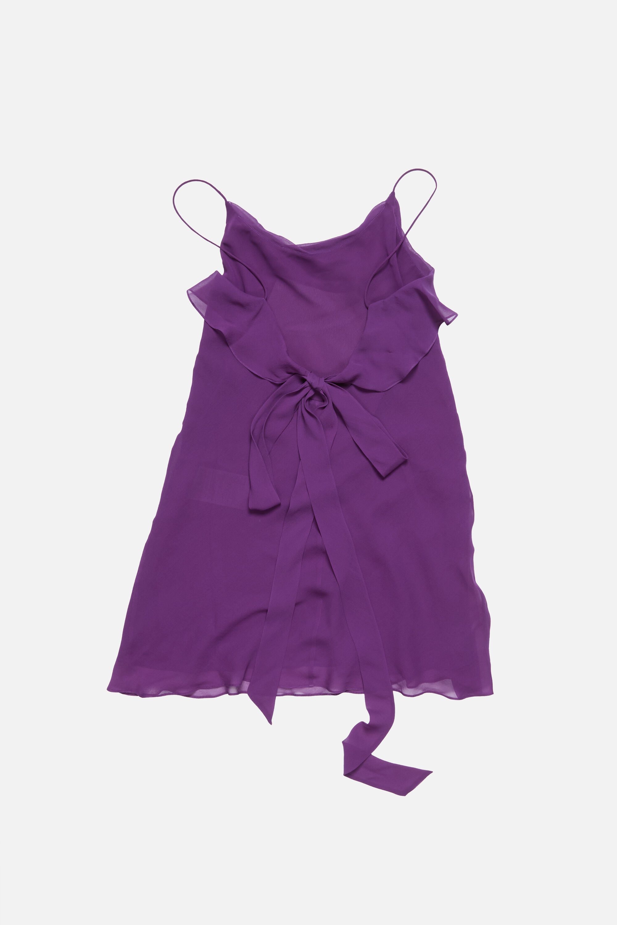 Silk dress - Berry purple - 6